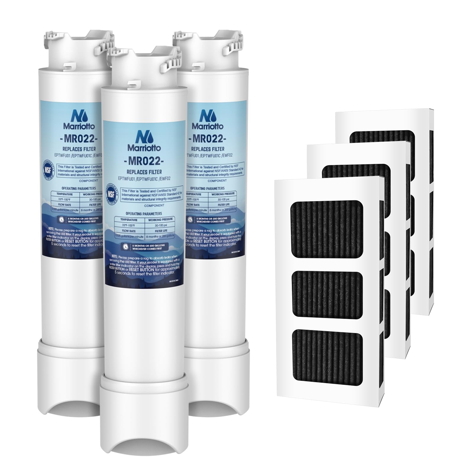 Amazon.com: MARRIOTTO MR022 Water Filter, Compatible with
